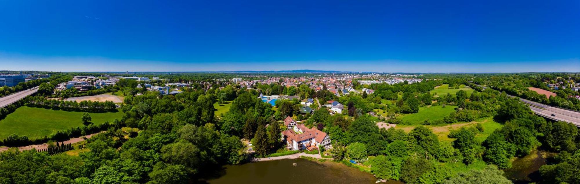 Einliegerwohnung In Einer Muehle Vor Den Toren Frankfurts, Ideal Fuer Messegaeste Oder Stop Over Dreieich Esterno foto