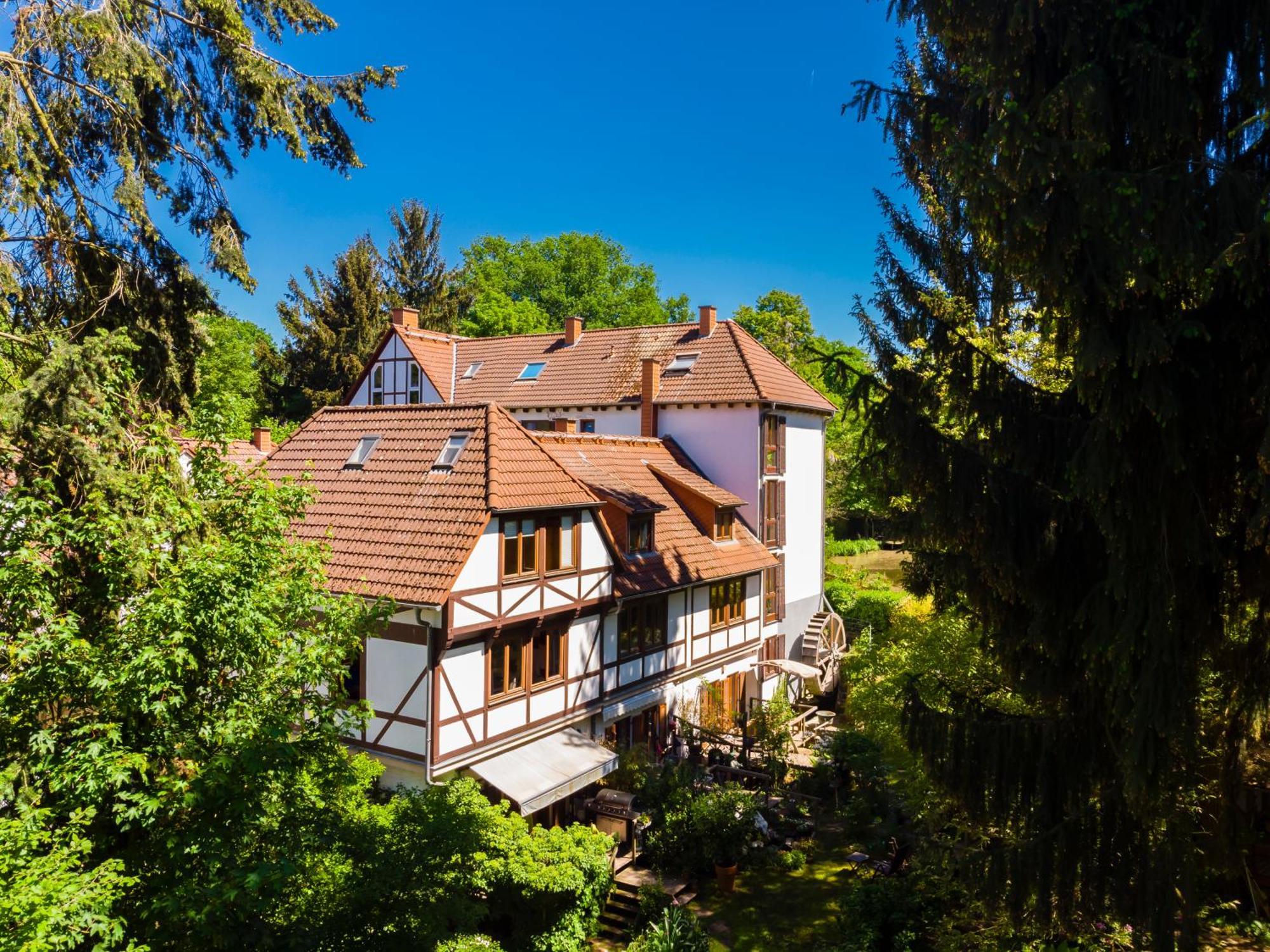 Einliegerwohnung In Einer Muehle Vor Den Toren Frankfurts, Ideal Fuer Messegaeste Oder Stop Over Dreieich Esterno foto